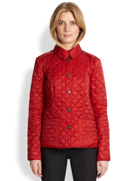 burberry ladies quilted coats|burberry brit quilted lightweight coat.